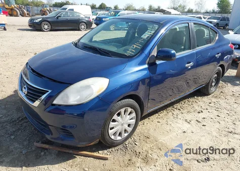 2012 Nissan Versa 1.6 Sv из США, поврежденный, VIN 3N1CN7AP0CL822598